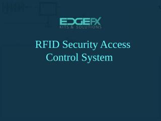 RFID Security Access Control System.pptx