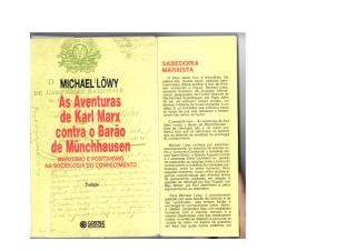 michael lowy - as aventuras de Karl Marx contra o barão de M.pdf