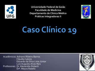SLIDE Caso Clínico XIX - A.pdf